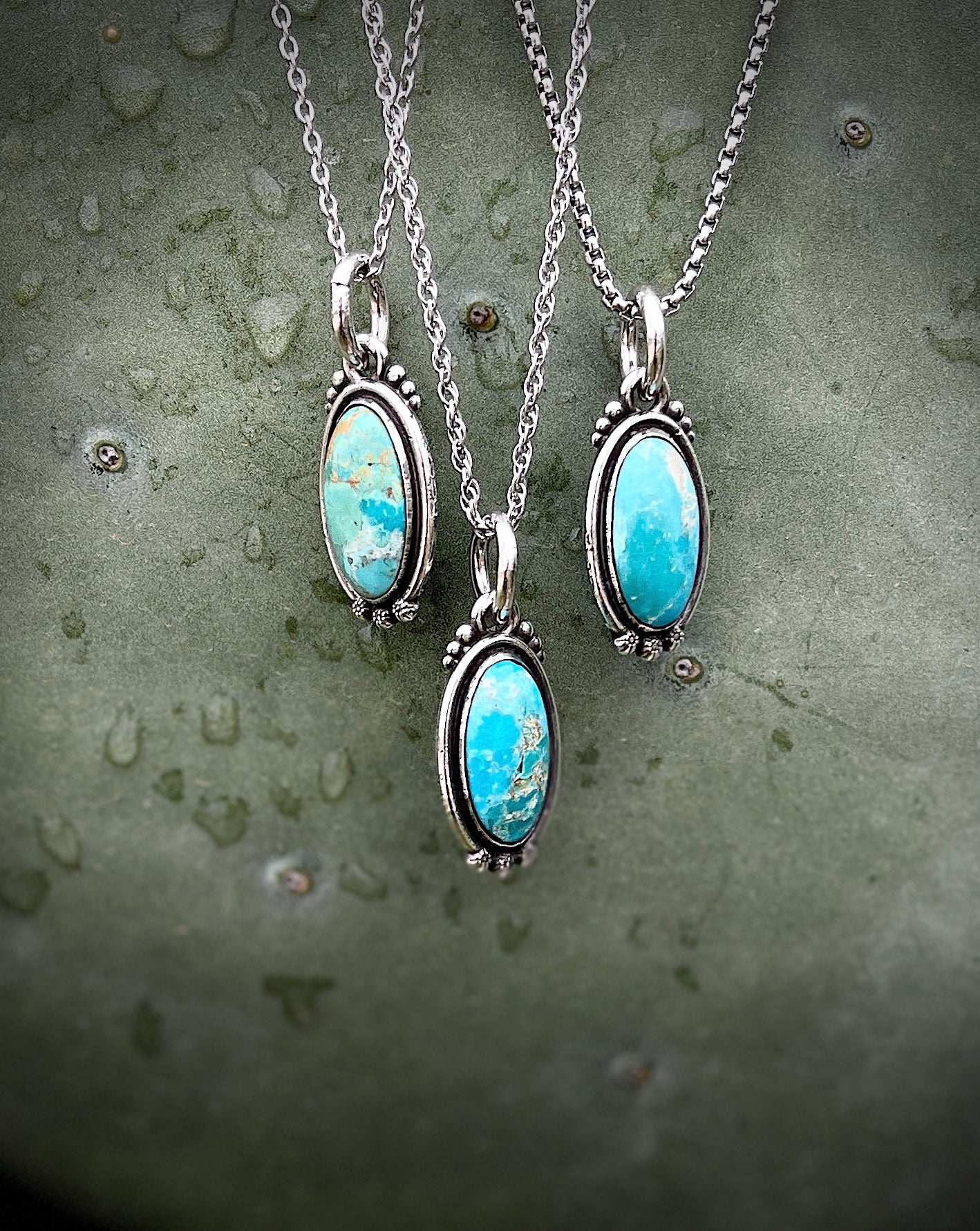 JUDD turquoise pendant
