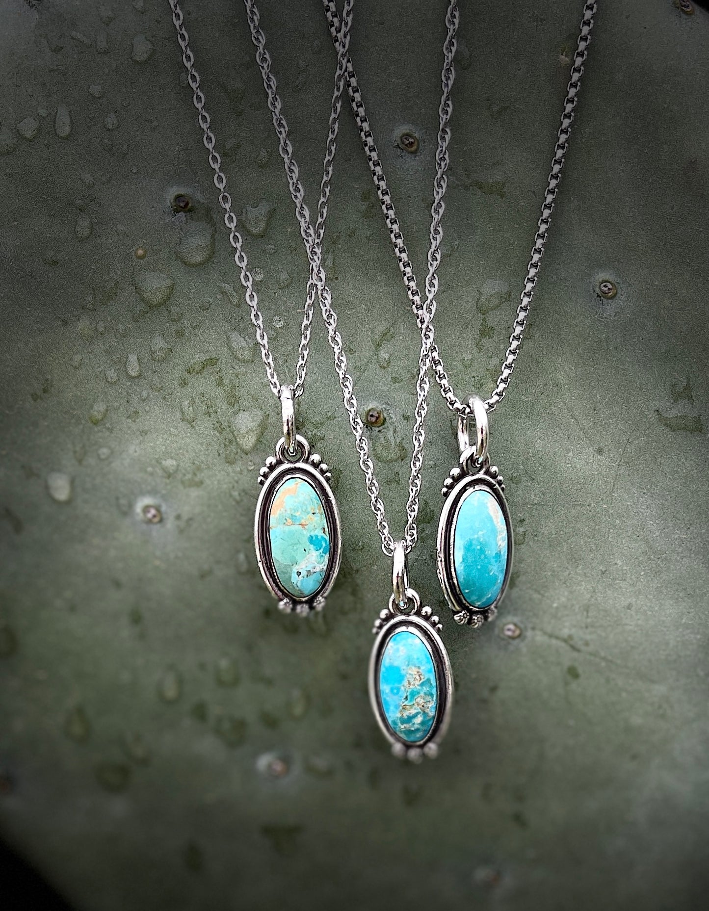 JUDD turquoise pendant