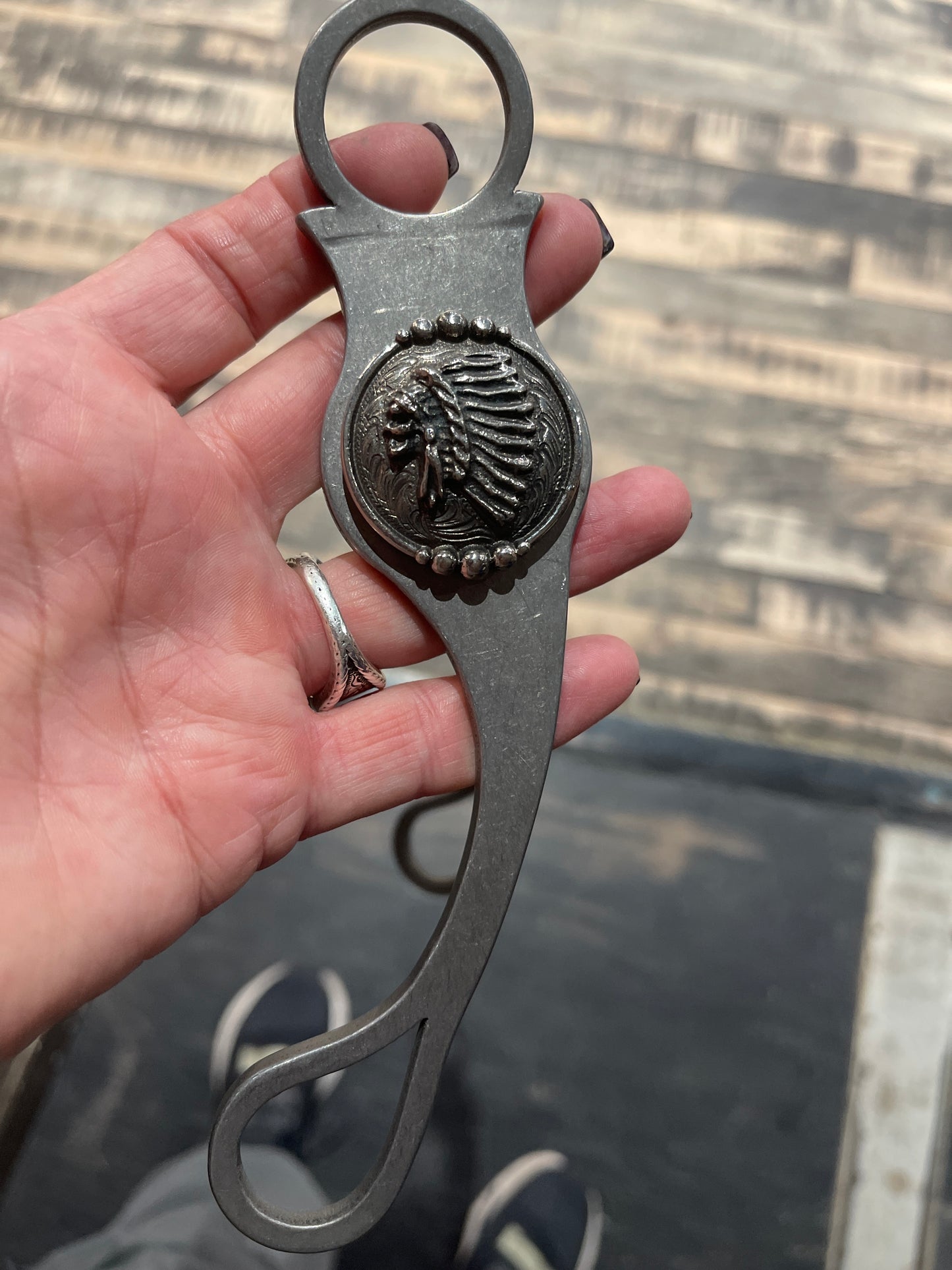Leather Mouth Bit