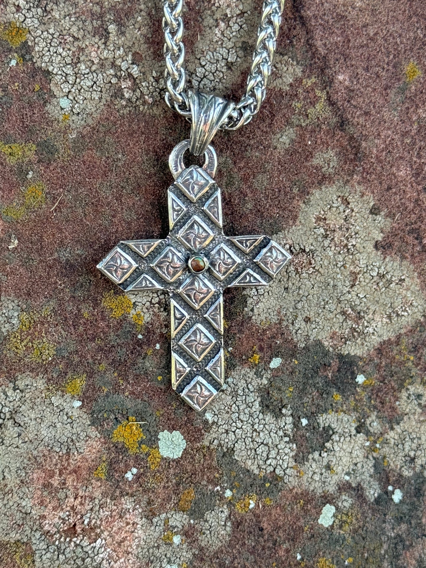 Diamond Cross Pendant