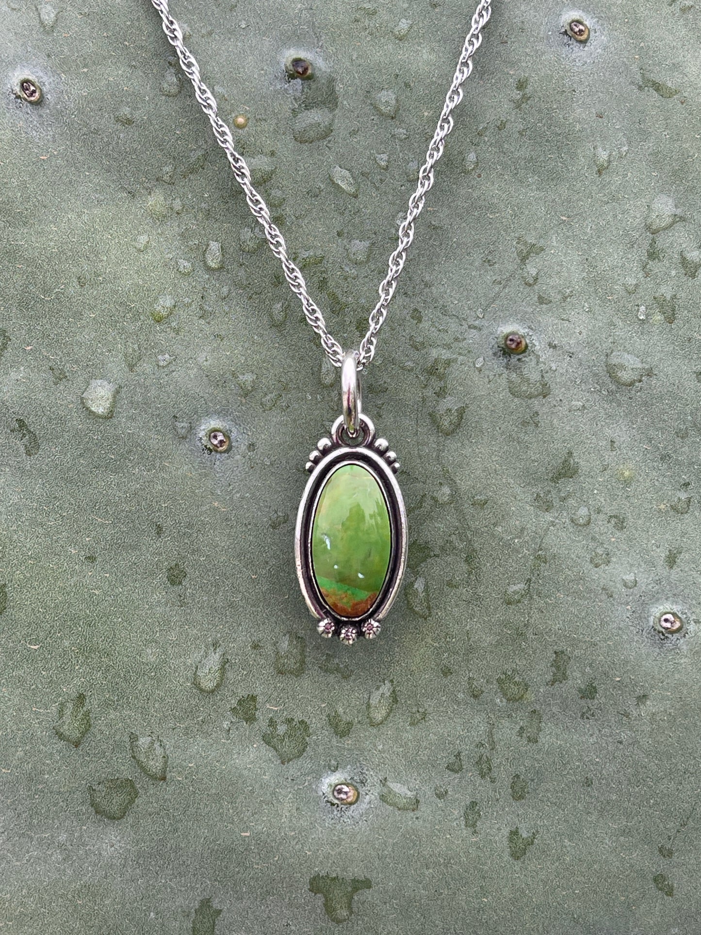 JUDD turquoise pendant