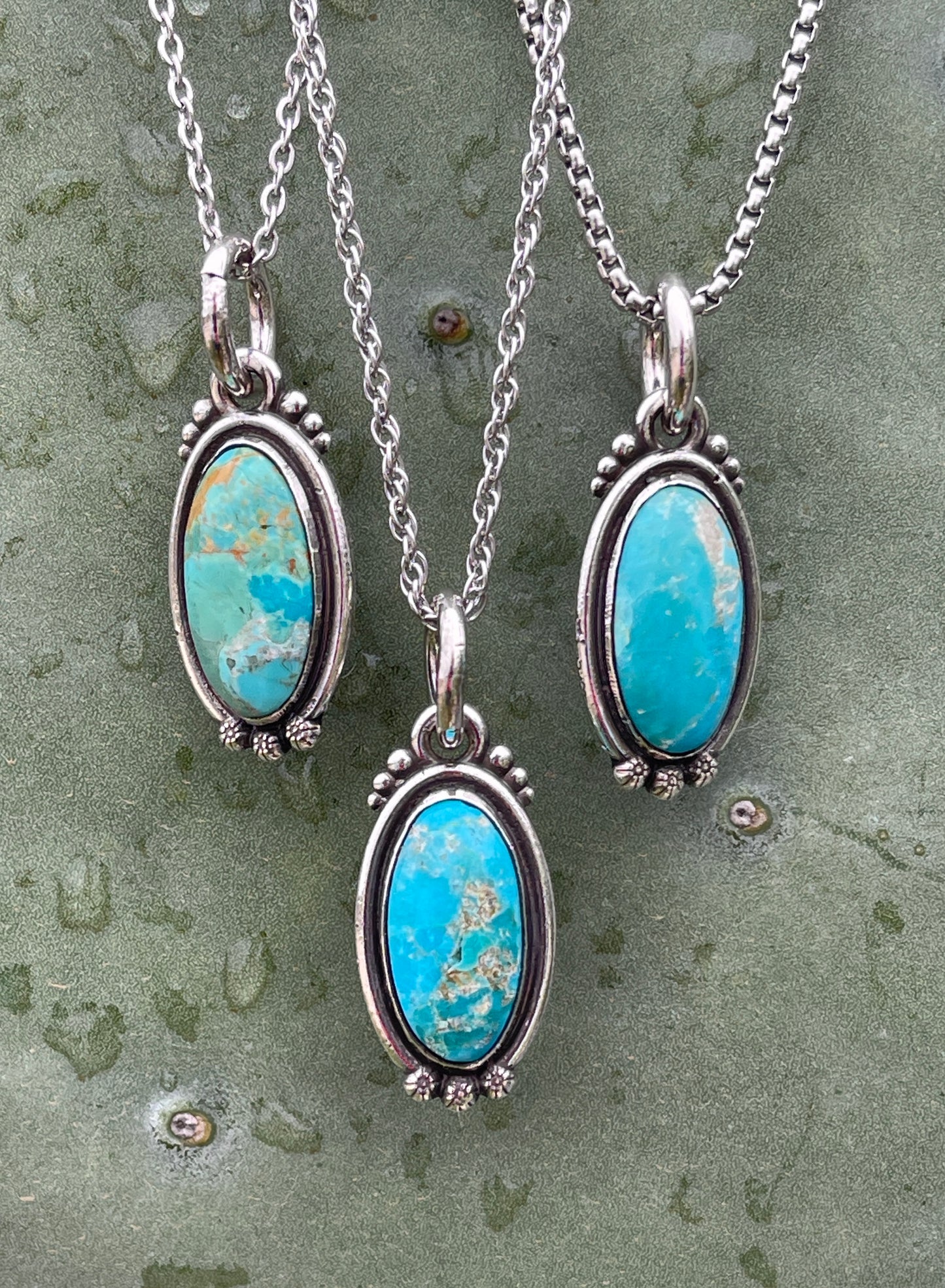 JUDD turquoise pendant