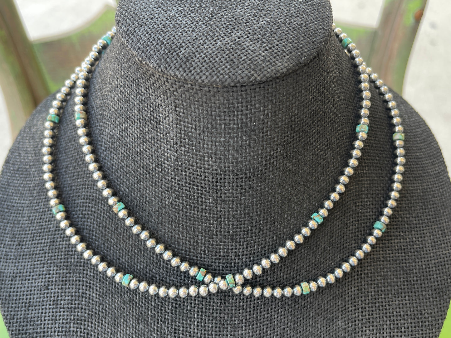 Navajo pearls choker