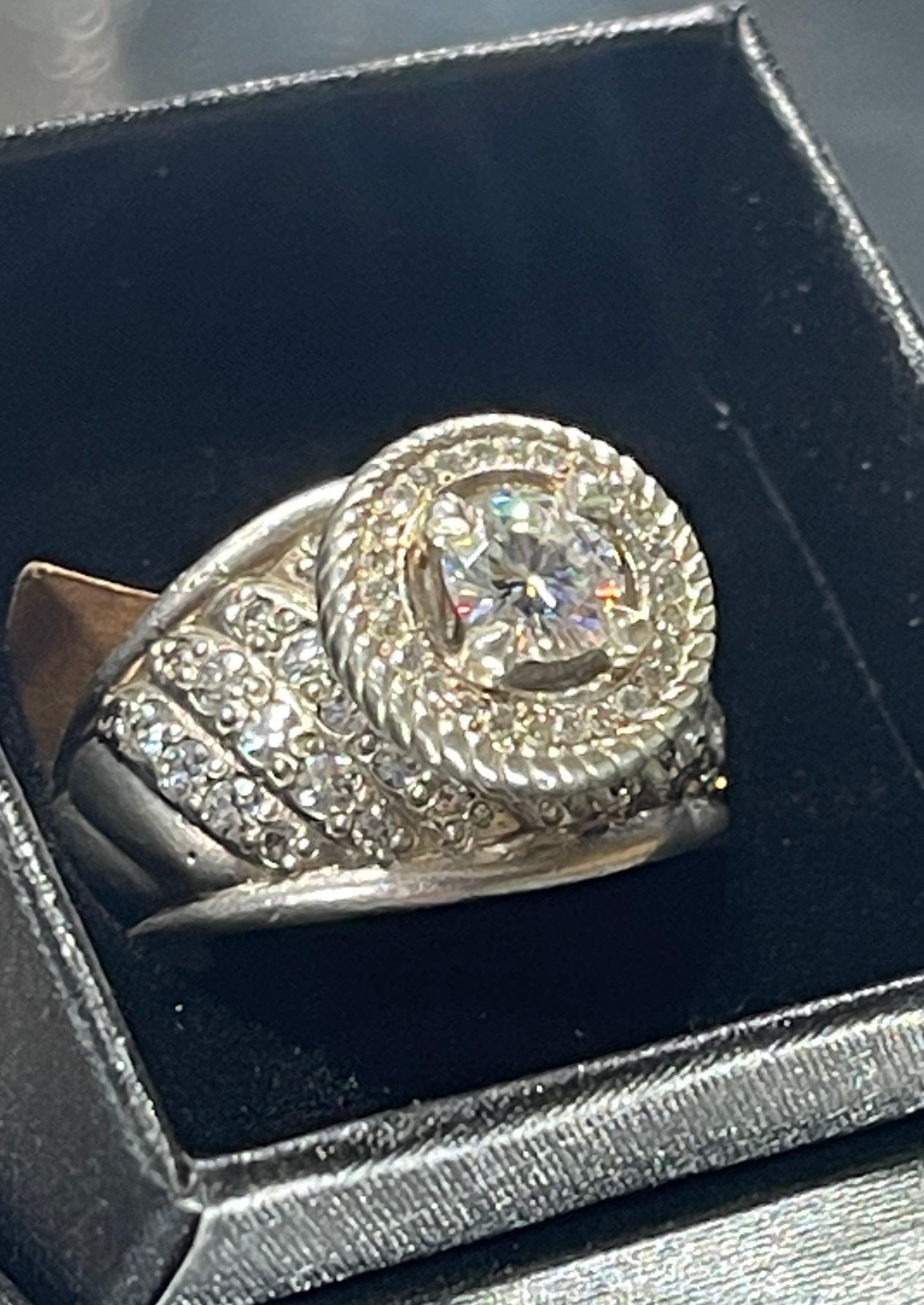 Moissanite Custom Ring