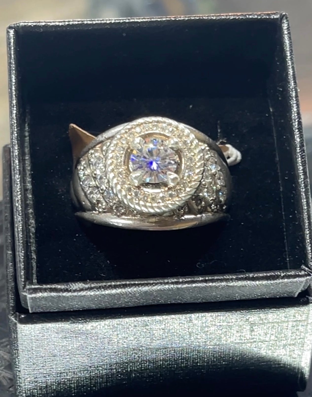 Moissanite Custom Ring