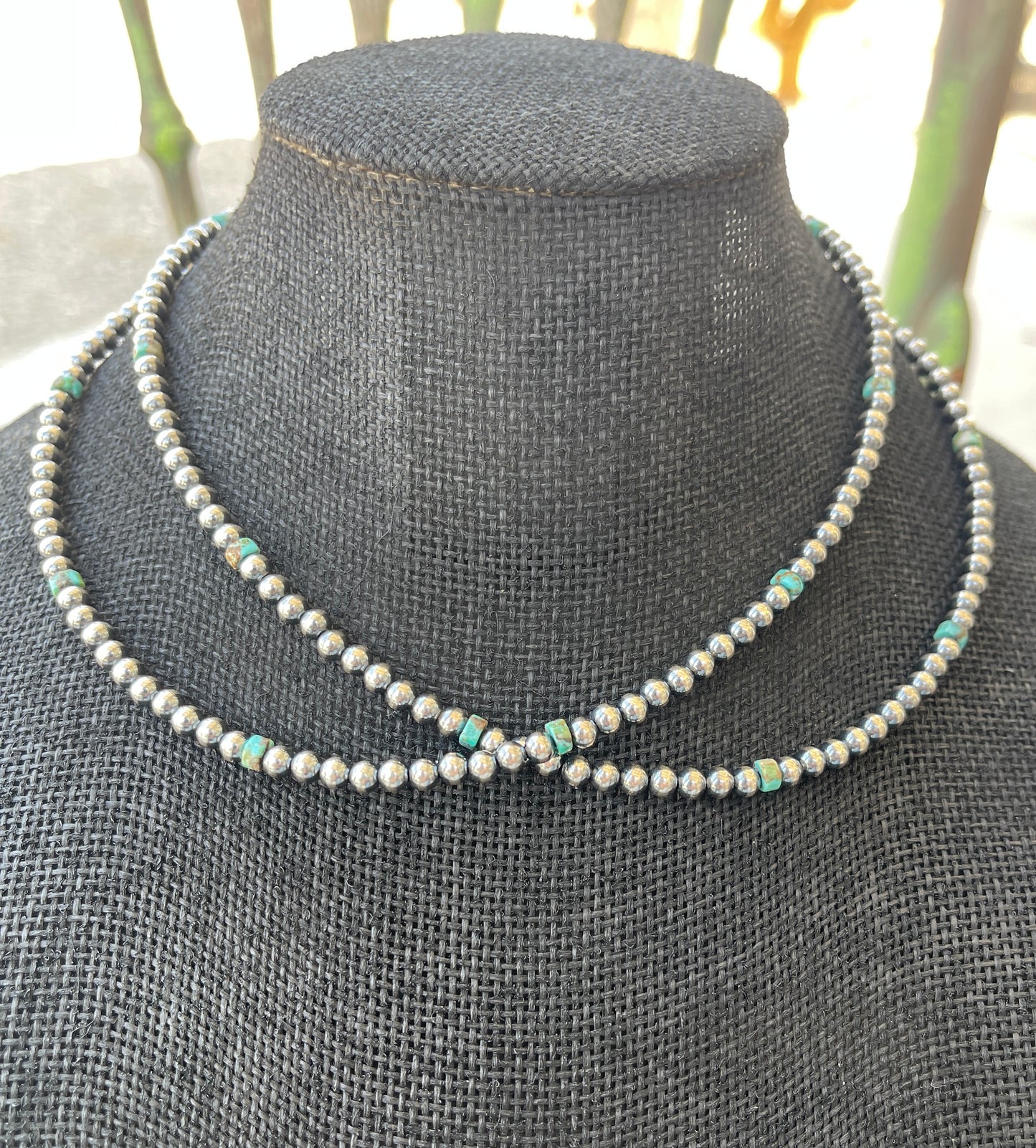 Navajo pearls choker