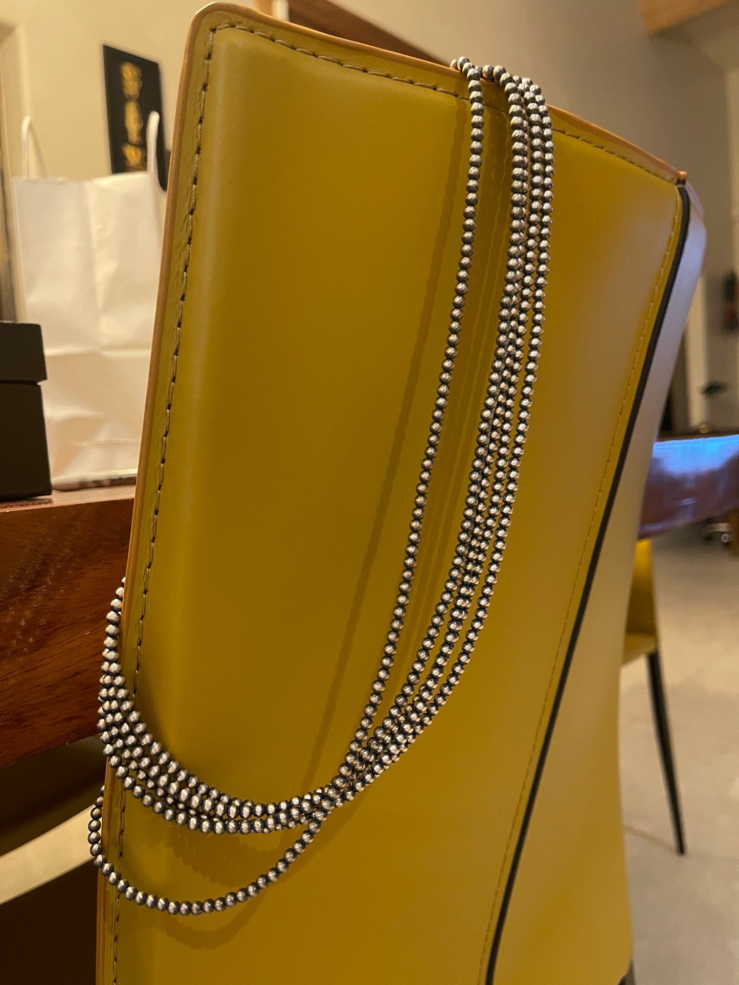 Navajo Pearls 4mm /18”long