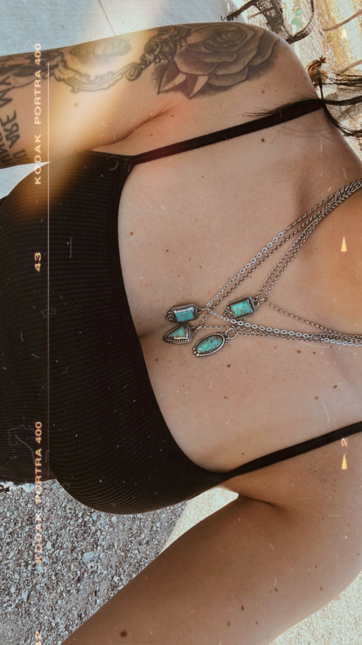 JUDD turquoise pendant