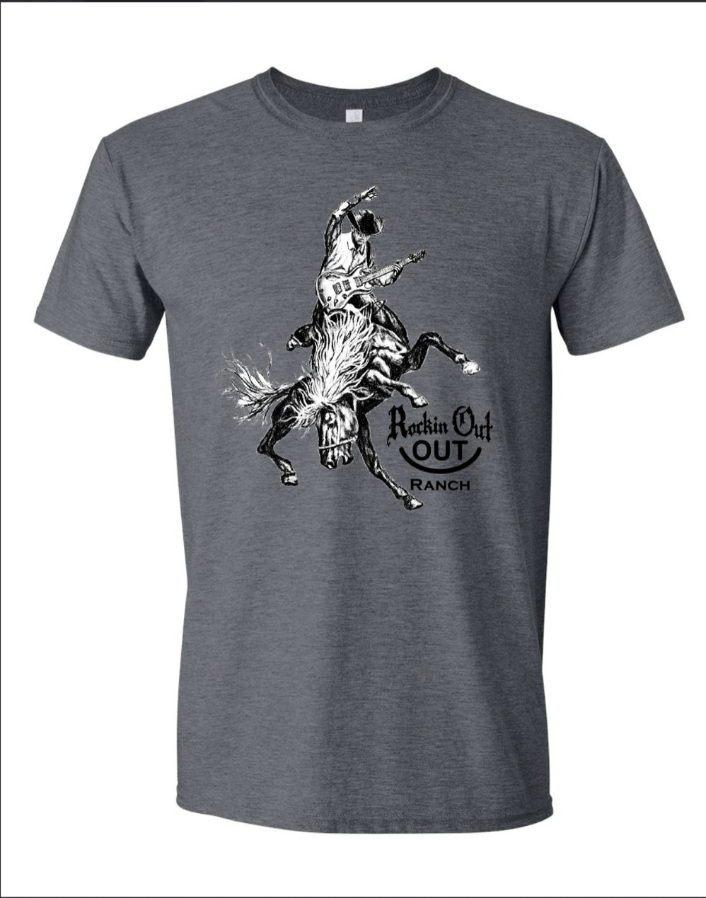 TSHIRT BUCKIN HORSE