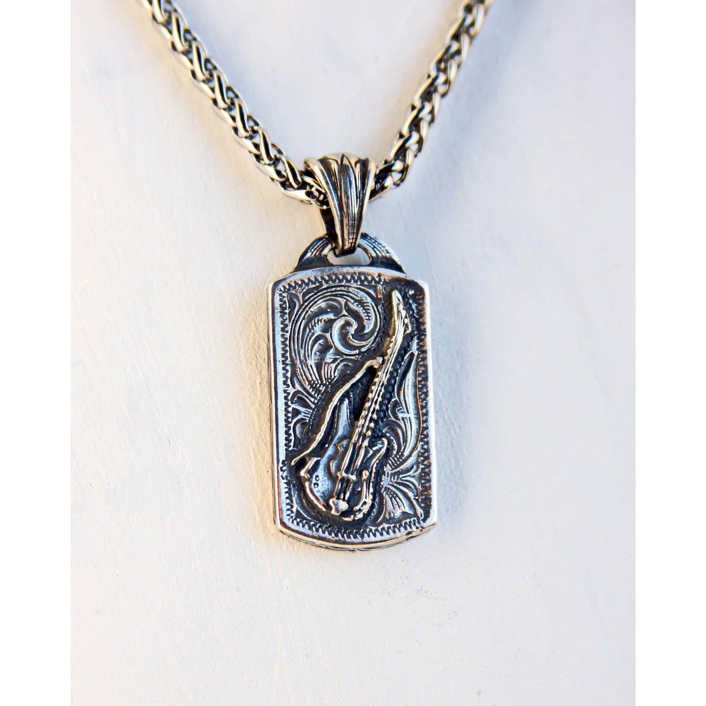 guitar Dog Tag