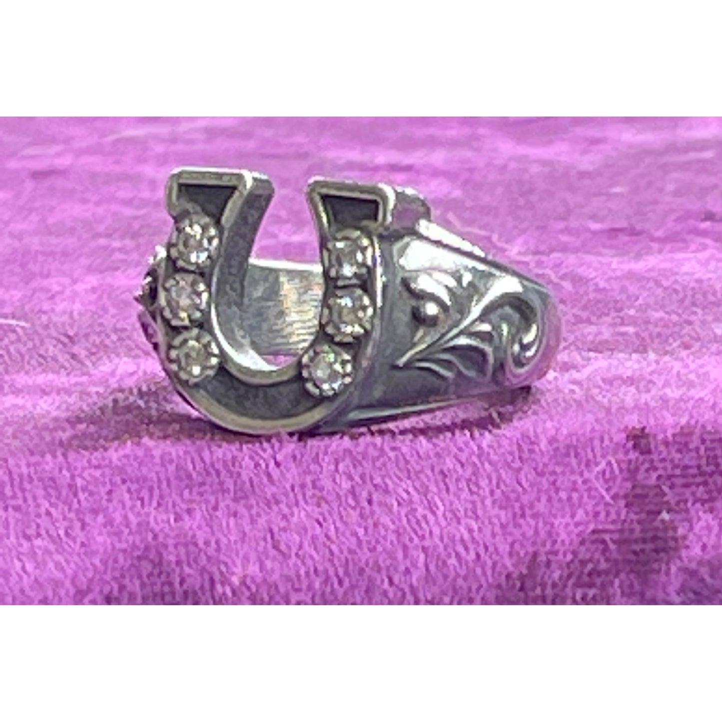 Horseshoe turquoise Ring