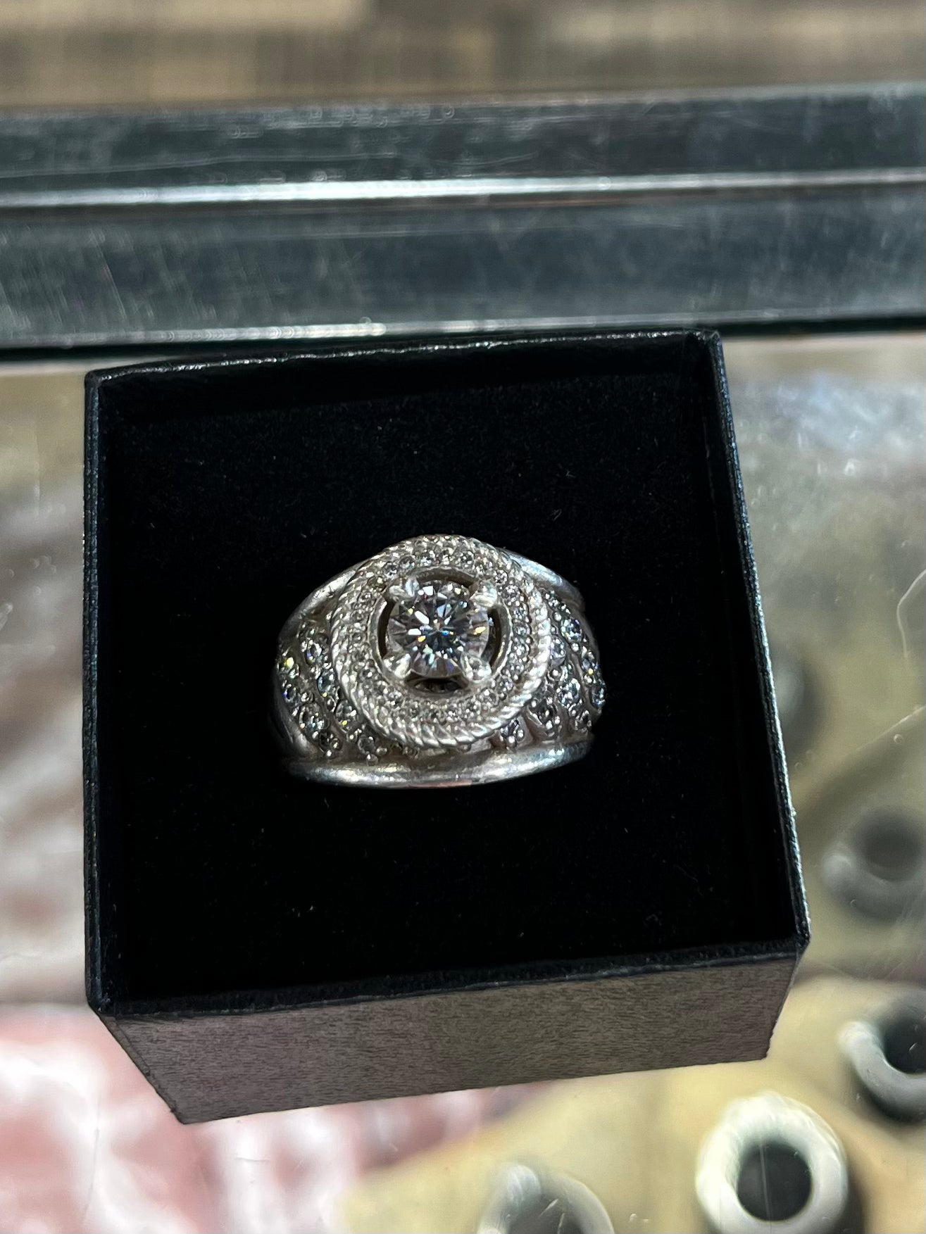 Moissanite Custom Ring