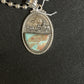 Cutter teardrop pendant
