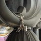 Barrel racer pendant, chain included.