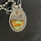 Cutter teardrop pendant