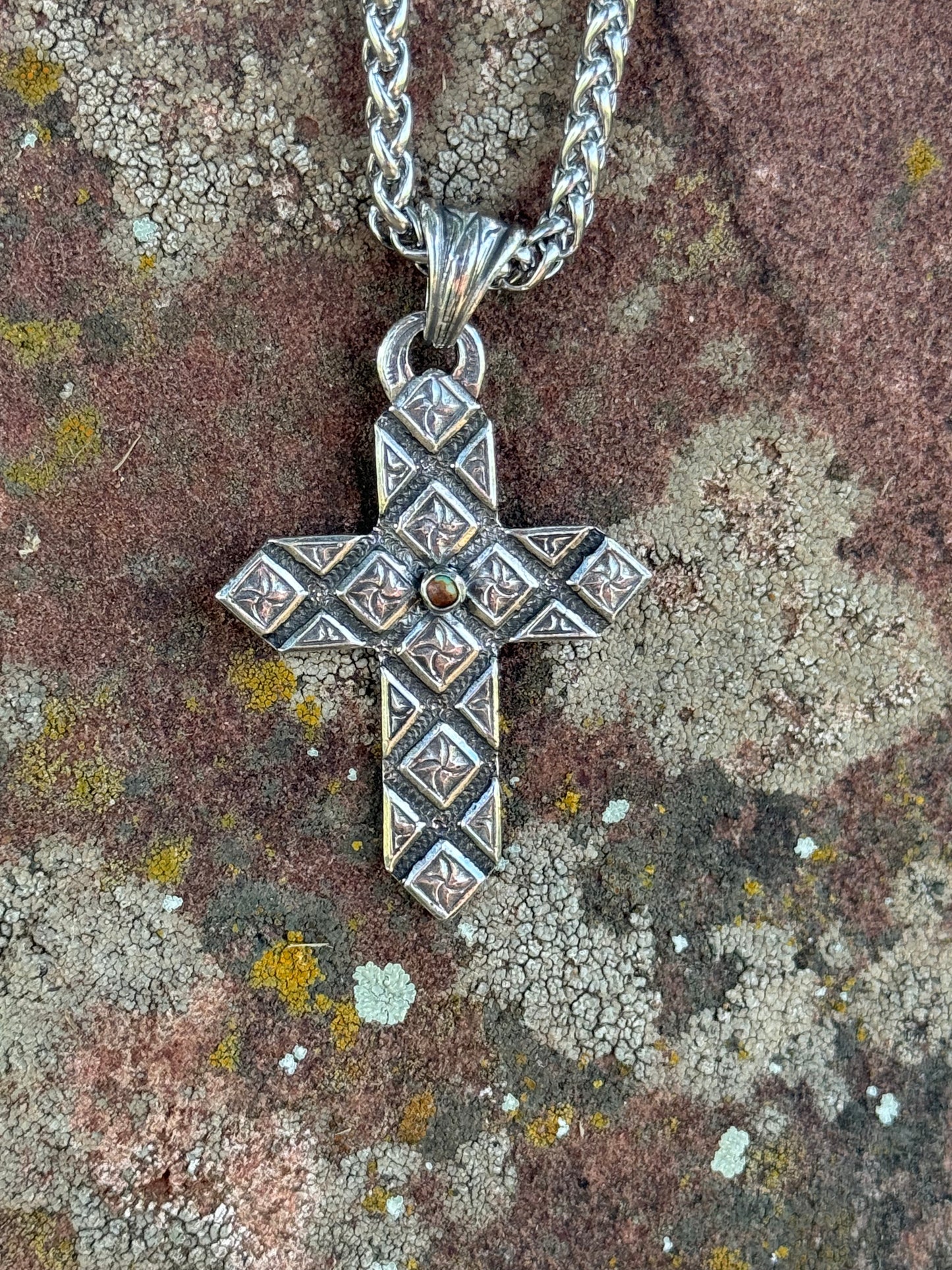 Diamond Cross Pendant