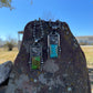 Reigning horse dog tag  pendant