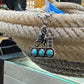 Barrel racer on 3 turquoise