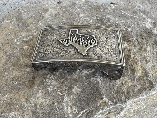 Box Buckle Texas Fire