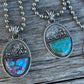 Cutter teardrop pendant