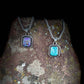 Dally turquoise pendants