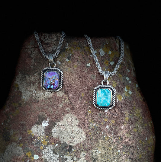 Dally turquoise pendants