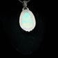 Teardrop turquoise pendant