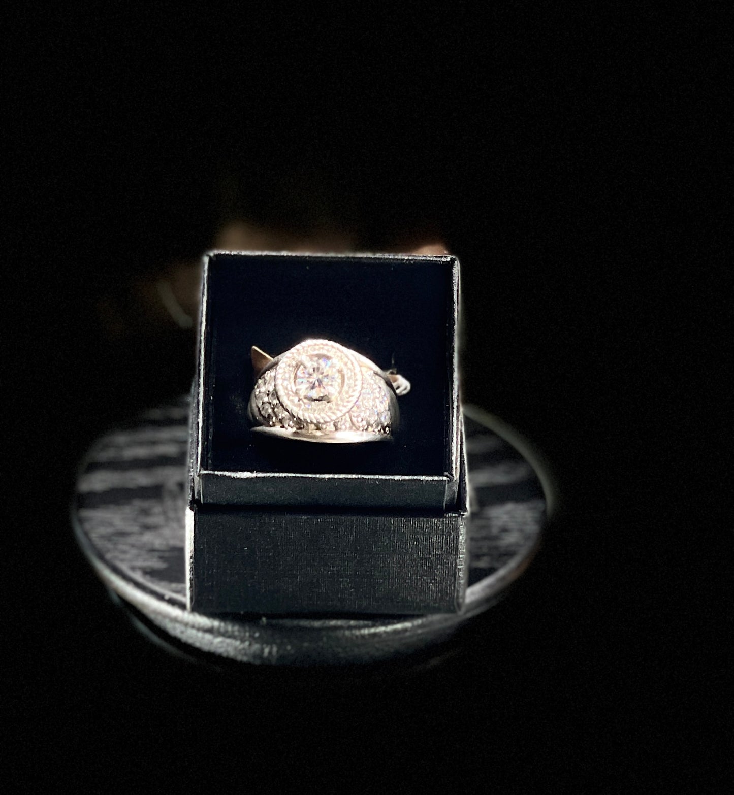 Moissanite Custom Ring