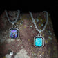 Dally turquoise pendants