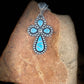 Teardrop turquoise cross