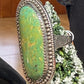 Statement turquoise ring ￼size 8