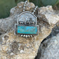 Cutter buckle Bar pendant