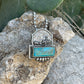 Cutter buckle Bar pendant