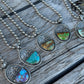 Cutter teardrop pendant
