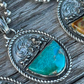 Cutter teardrop pendant