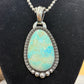 Teardrop turquoise pendant