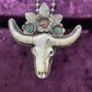 Tibetan skull pendant