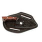 Chocolate Floral Knife Sheath with Knife