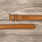 Saddle Tan Smooth Border Stamped