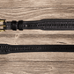 Swirl Black Tapered Belt