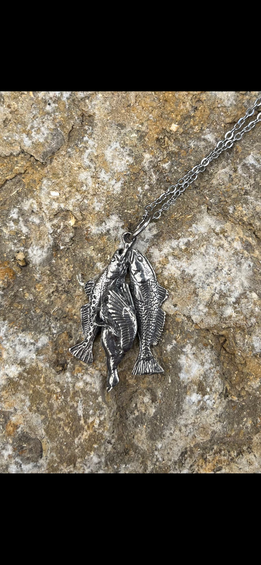 Fish And Duck Pendant