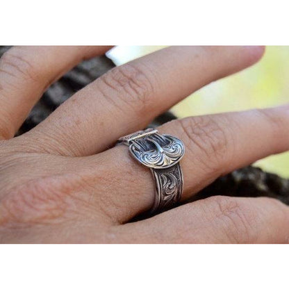 Buckle Ring Retro