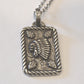 Arrow Warrior Dog Tag Pendant
