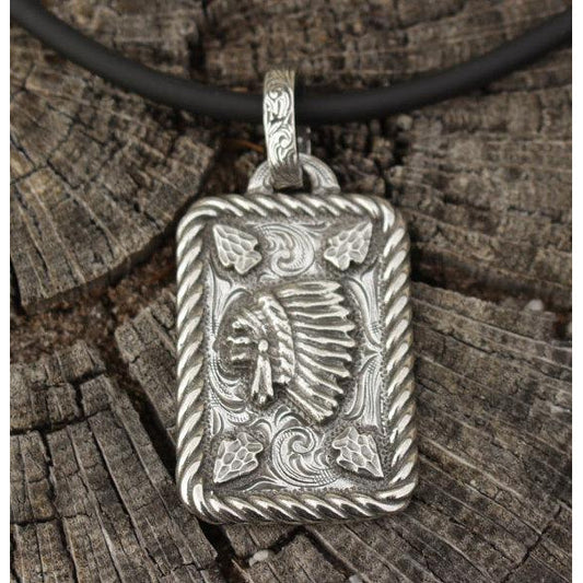 Arrow Warrior Dog Tag Pendant