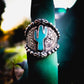 Beaded Border Turquoise Cactus Ring